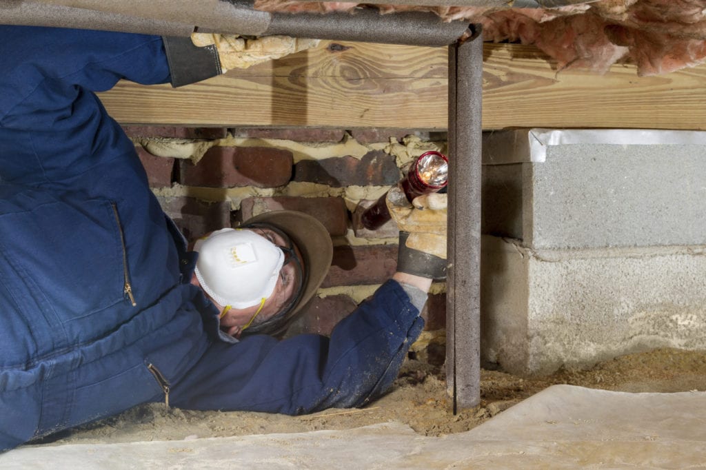 Crawl Space Repairs in Central Pacolet, SC (945)